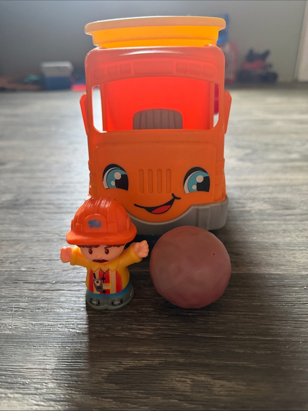 Little people construction truck